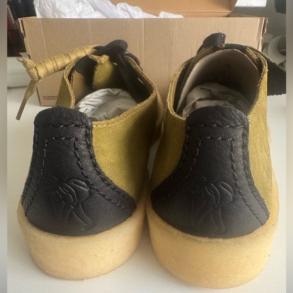 Clarks Originals Men's Trek Cup Mid Green Suede 26173632 - Picture 4 of 8